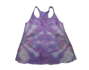 Women's Tank Top - Octahedral (Tie Dye) - SIZE S