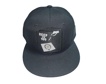 Snapback Flat-Brim Hat - Keep It 100