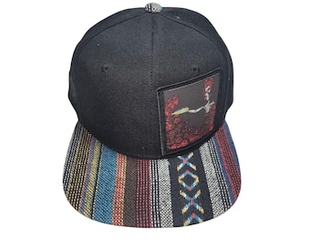Snapback Flat-Brim Hat - Bertha With A 40