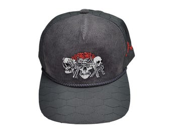 Snapback Bent-Brim Hat - No Evil - One Of A Kind
