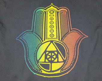 Pullover Hoodie - Hamsa - Size 3XL (Men)