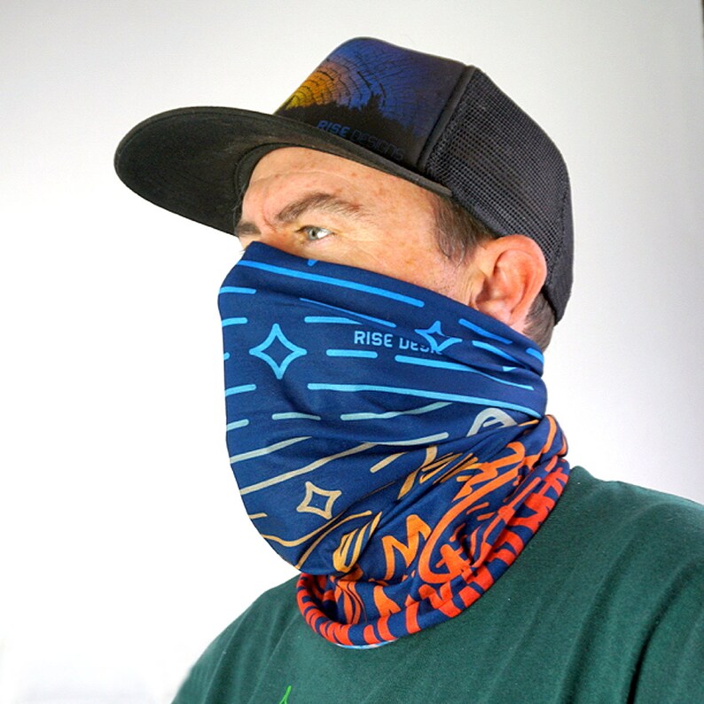 Neck Gaiter - Alpen Glow - Multi Color image 2