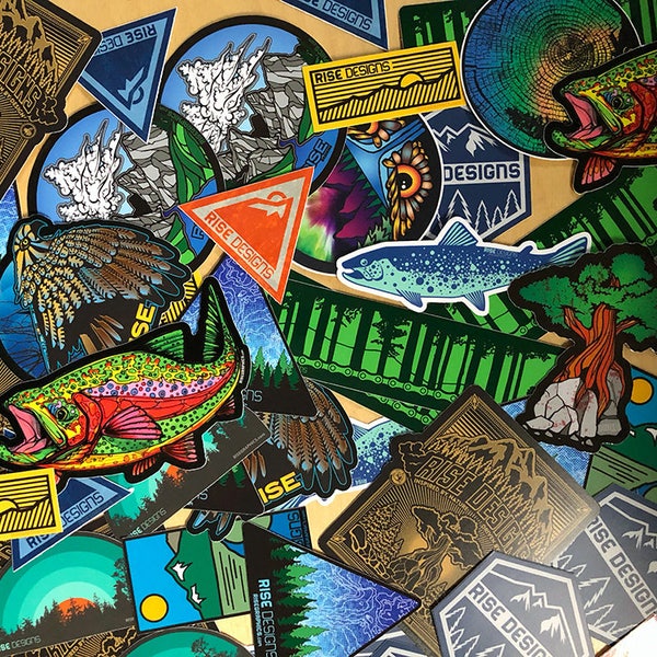 Sticker Pack - RISE Designs - various
