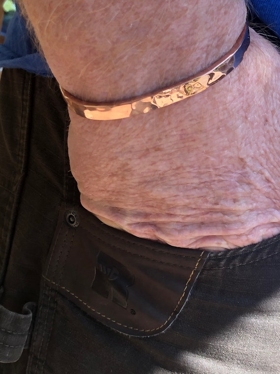 1/4" Solid Copper Bracelet Classic - image 2