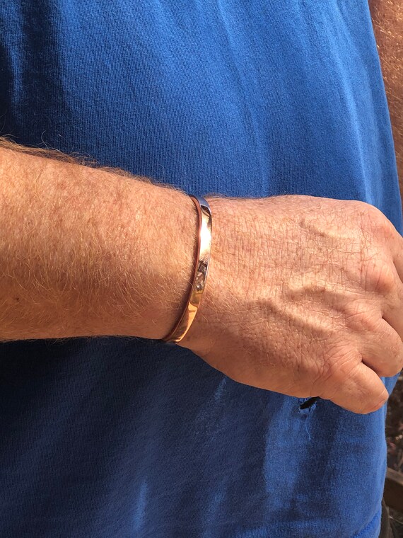 1/4" Solid Copper Bracelet Classic - image 6
