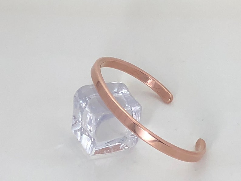 John Wayne Style Solid Copper Bracelet 1/4 by 1/8 Etsy