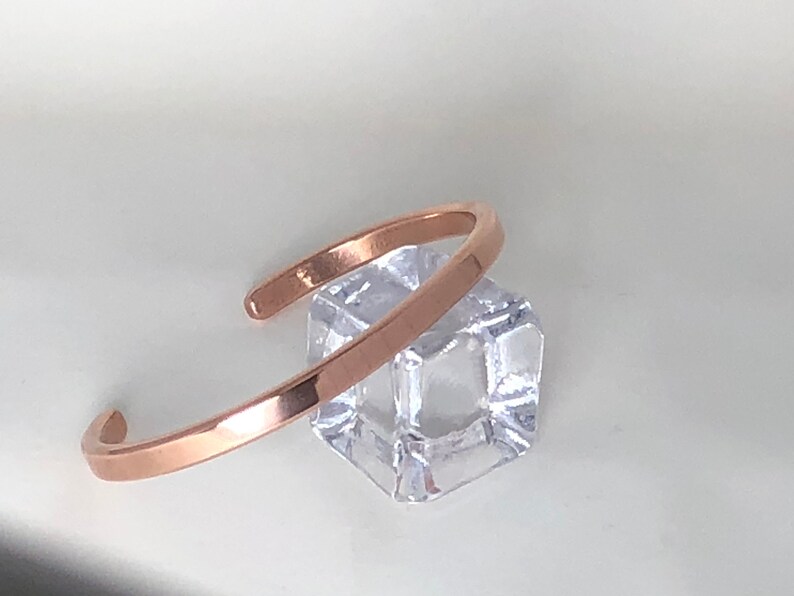 John Wayne Style Solid Copper Bracelet 1/4 by 1/8 Etsy