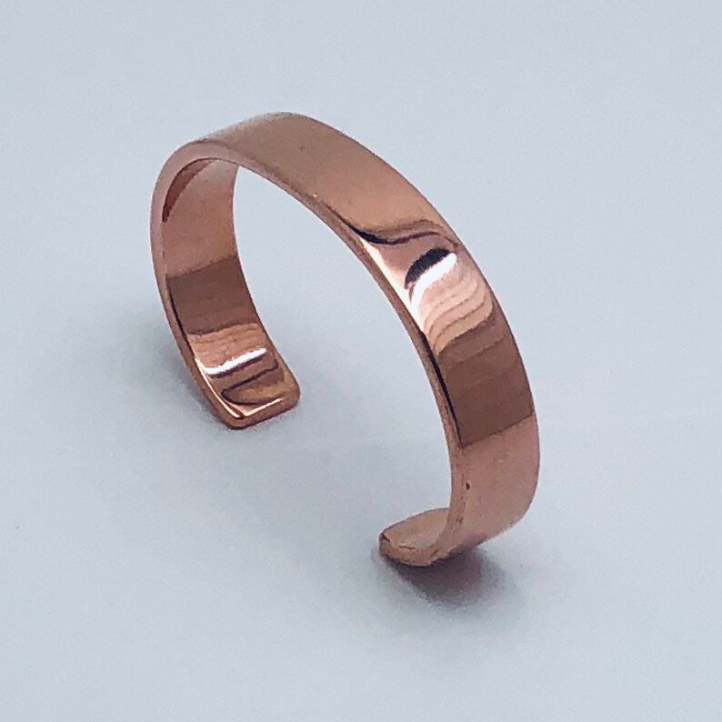 Wide John Wayne Style Solid Copper Bracelet 5/8 by Etsy