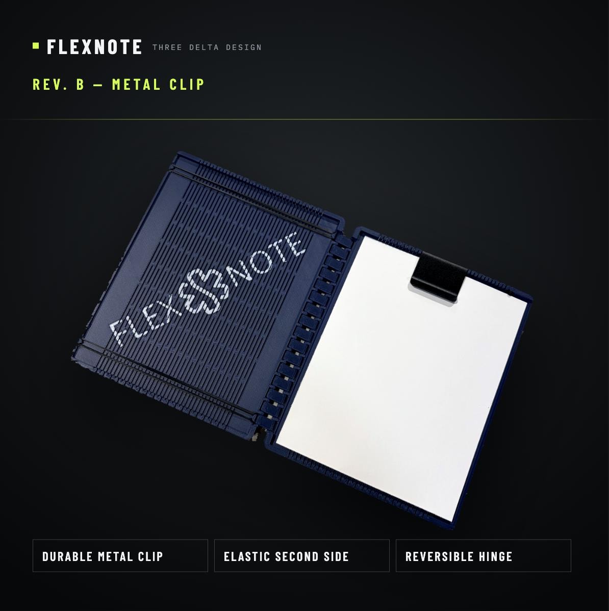 Flexnote Flexible Clipboard | Foldable Pocket Nursing Clipboard