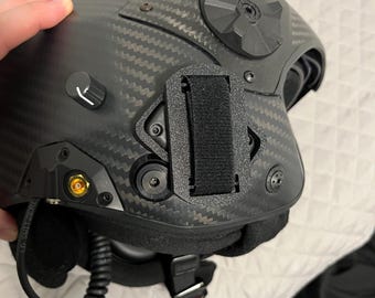 Soporte para linterna de casco de vuelo LD H-CMF/C/R