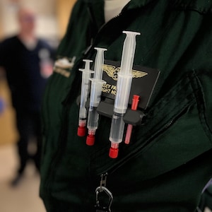 Low Profile MediTether Retractable Syringe Holder v4.0