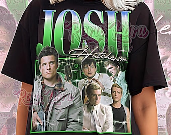 Josh Hutcherson Shirt, Josh Hutcherson Vintage Shirt, Josh Hutcherson Retro Tshirt, Josh Bootleg T-Shirt, YA Film Era Icon Tee