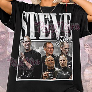 Steve Jobs Bootleg Shirt, Steve Jobs Retro Tees, Visionary Genius T-Shirt, Think Different Vibe, Steve Jobs Vintage Sweater