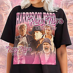 Harrison Ford Shirt, Harrison Ford Bootleg Tshirt, Harrison Ford Vintage Tees, Harrison Ford Retro 90s, Age of Adaline