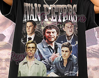 EVAN PETERS Bootleg Shirt, Evan Peters Retro Tees, Dark Quirk T-Shirt, Shifting Roles Longsleeve, Peters Vintage Sweater