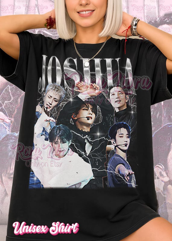 Joshua Bootleg Shirt, Vintage Kpop Idol Singer Performer Seventeen