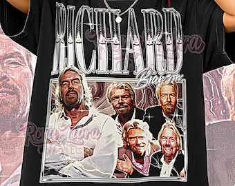 Richard Branson bootleg-skjorta, Richard Branson retro-tröjor, Virgin Boss-tröja, Adventure Tycoon-vibe, Richard Branson vintagetröja