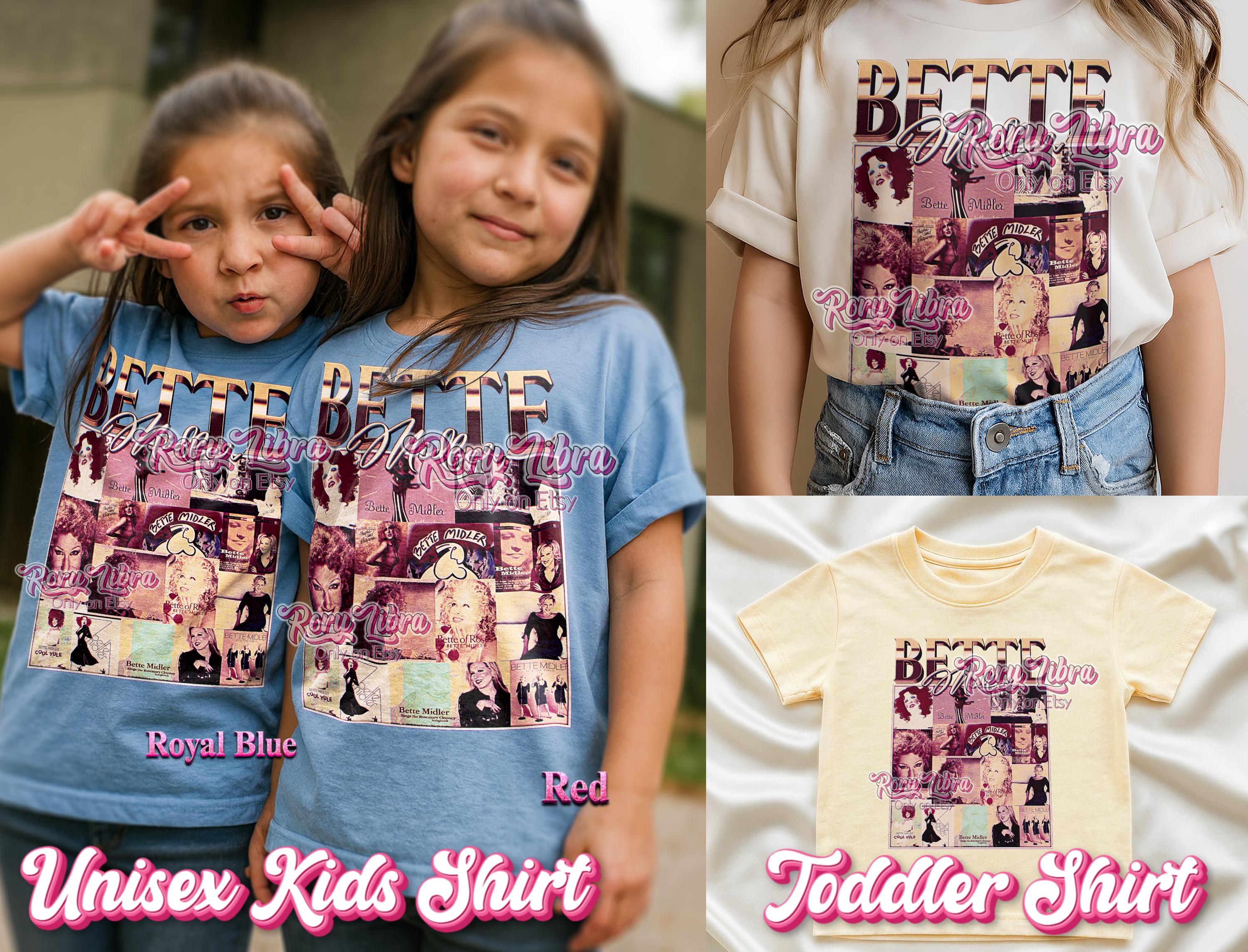 Bette Midler T-shirt, Vintage Singer Actress Legend Star Performer