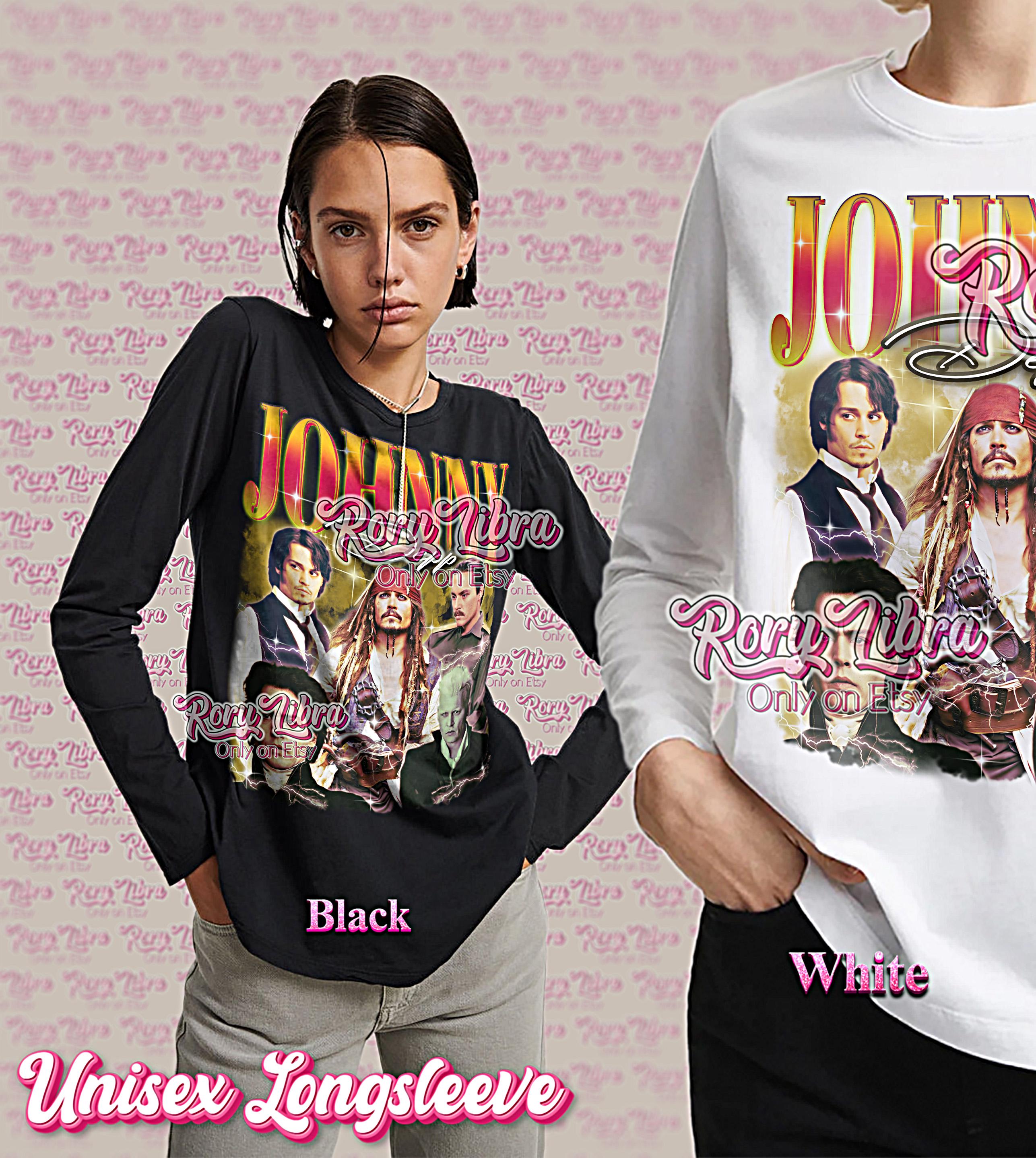 ジョニー・デップTシャツ、ジョニー・デップ海賊版Tシャツ、ジョニー