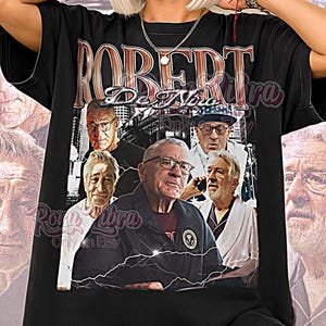 ROBERT DE NIRO Shirt, Robert De Niro Throwback Tee, Timeless Energy T-Shirt, Method Acting Longsleeve, Robert De Niro Old Sweater