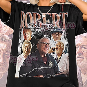 ROBERT DE NIRO Shirt, Robert De Niro Throwback Tee, Timeless Energy T-Shirt, Method Acting Longsleeve, Robert De Niro Old Sweater