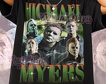 Michael Myers Bootleg Shirt, Michael Myers Retro Tees, Halloween Killer T-Shirt, Slasher Icon Vibe, Michael Myers Vintage Sweater