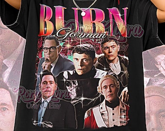 BURN GORMAN Bootleg Shirt, Burn Gorman Retro Tees, Intense Edge T-Shirt, Cold Look Longsleeve, Gorman Vintage Sweater