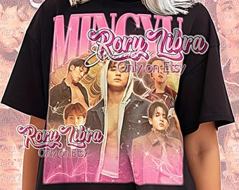 MINGYU SEVENTEEN シャツ - ミンギュセブンティーン レトロTシャツ