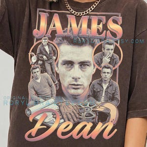 90s James Dean Shirt - Etsy