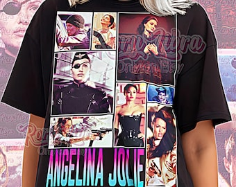 Giant XL アンジェリーナ・ジョリー Tシャツ ガール・インタラプテッド - ホワイトTシャツ。アンジェリーナ
