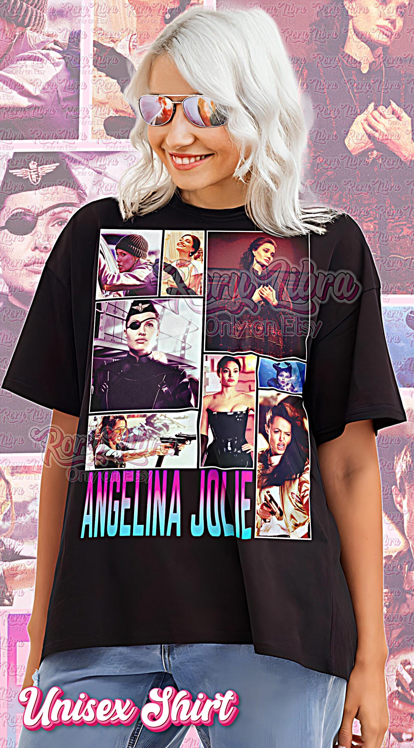 Angelina Jolie Shirt - Etsy