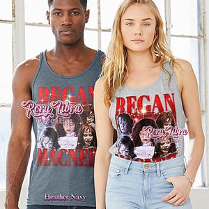Regan MacNeil Bootleg Shirt, Regan MacNeil Retro Tees, Possessed Girl T-Shirt, Horror Vibe, Regan MacNeil Vintage Sweater image 4