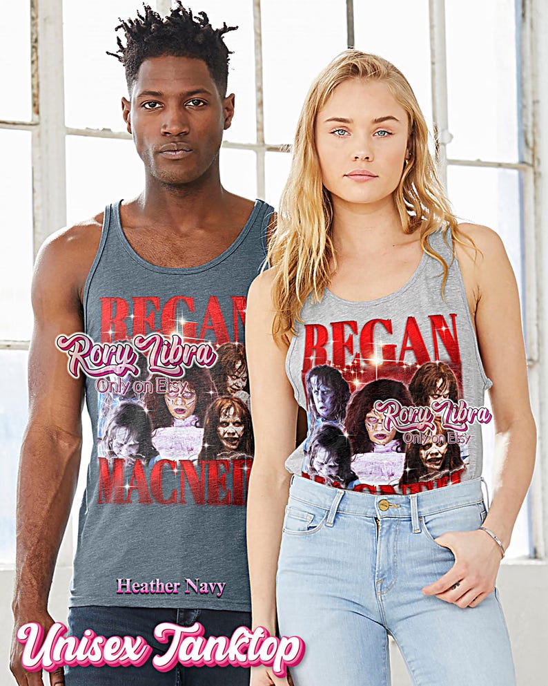 Regan MacNeil Bootleg Shirt, Regan MacNeil Retro Tees, Possessed Girl T-Shirt, Horror Vibe, Regan MacNeil Vintage Sweater image 4