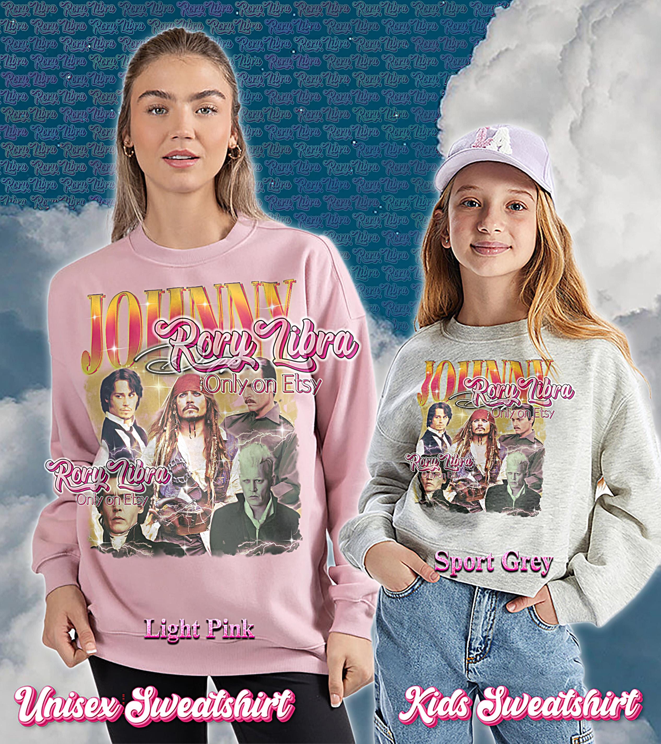 ジョニー・デップTシャツ、ジョニー・デップ海賊版Tシャツ、ジョニー