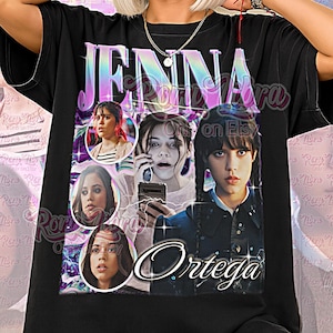 Jenna Ortega Bootleg Shirt, Jenna Ortega Retro Tees, Goth Princess Vibe, Jenna Ortega Vintage Sweater