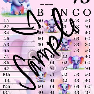 75 wta bingo board