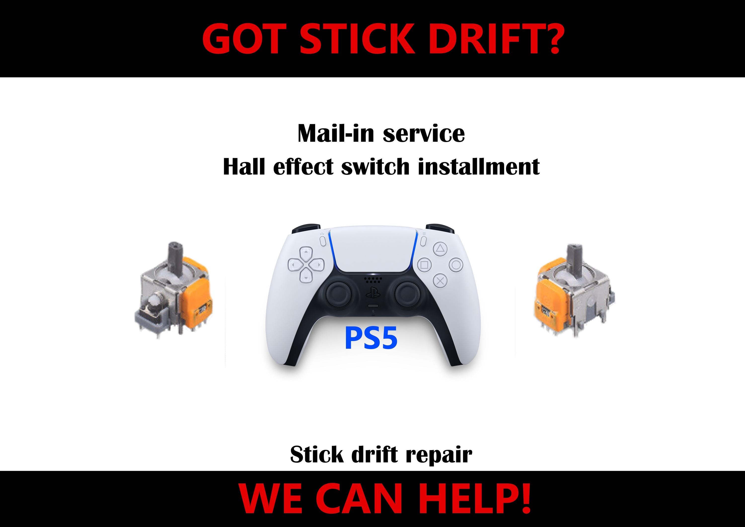 Switch Lite Stick Drift Hall Effect Switch Analog Stick Drift NS
