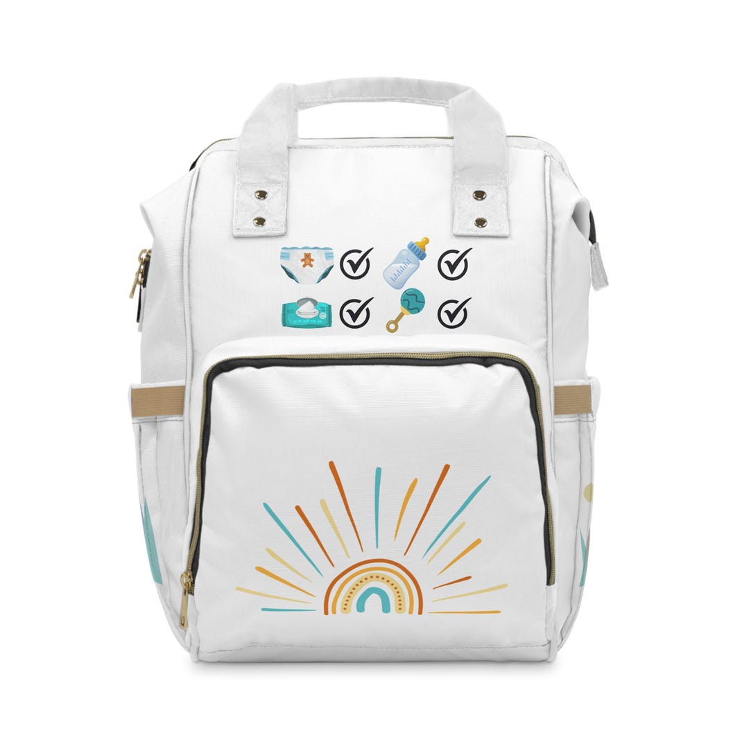 Rainbow Tomorrow Tulip Multi-Function Diaper Backpack/Diaper Bag