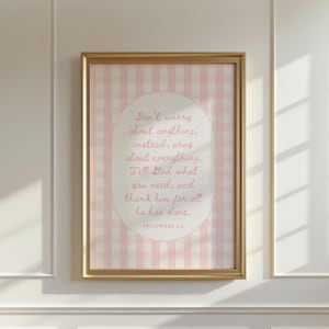 Modern Christian Art, Christian Wall Art Scripture, Printable Christian Quote Art Print, Christian Girl Print, Cute Bible Verse Print