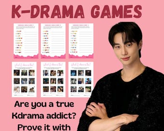 K-Drama-gamebundel, 40+ K-Drama's om te raden! Koreaanse drama's