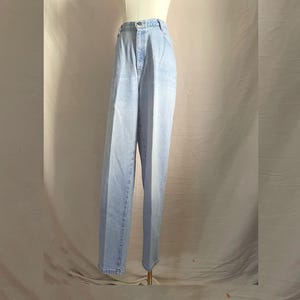 Jeans Gitano Lightwash vintage anni &#39;80, taglia 14, altezza 30&quot; cucitura interna da donna