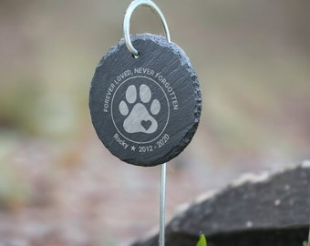 Personalized Pet Memorial Garden Stake | Pet Memorial Photo Frame | Memorial Gift | Dog Memorial | Cat Memorial | Pet Loss Gift