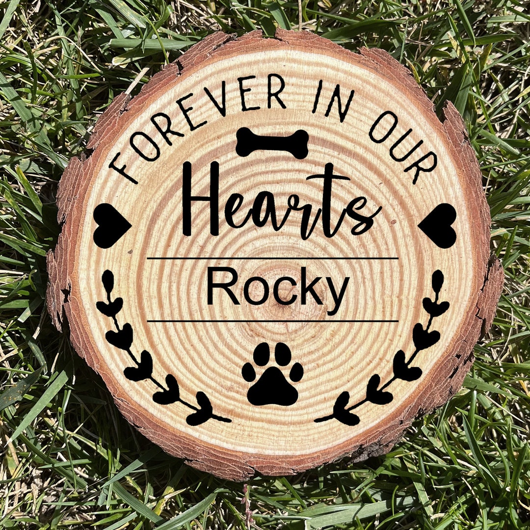 Personalized Pet Memorial Wood Plaque Personalized Pet Memorial Memorial Gift Dog Memorial Cat