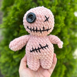 Handmade Crochet Amigurumi Zombie