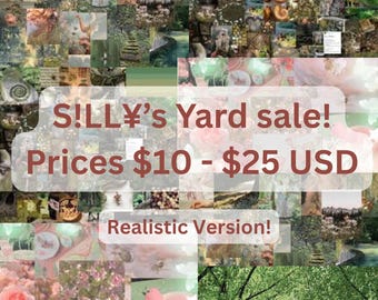 10 - 25 USD YARD SALE (Realistic version, check all slides and desc) :3
