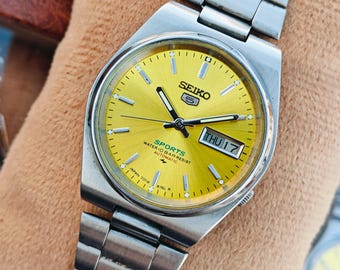 SEIKO5 自動巻き セイコー5・自動巻き腕時計(ブラックタイプ) 【通常】｜nihonchokuhan