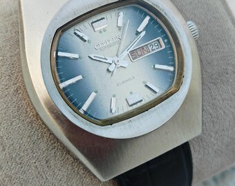 Rare 1980&#39;s Citizen Automatic Men&#39;s Wrist Watch, Handmade watch, V-Day Gift, Gift for him,
