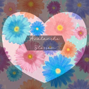 Bright Watercolor Floral Seamless Pattern - Colorful Daisy Digital Paper - Spring Summer Flowers - Instant Download Commercial Use