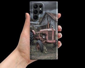 Vintage Traktor Snap Hülle für Samsung