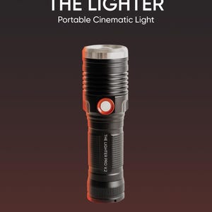 Best Gift For Photographer | Professional, Portable Cinematic Light For Photographers And Videographers | The Lighter PRO v.2 | CRI 90+
